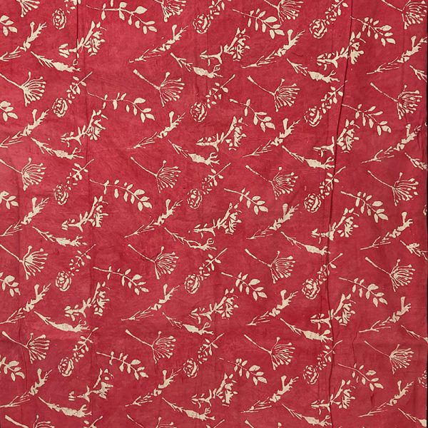 Picnic quilt starch batik flowers pink