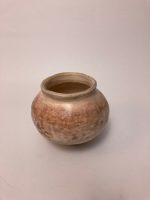 Plant pot, barrel fired with oxides